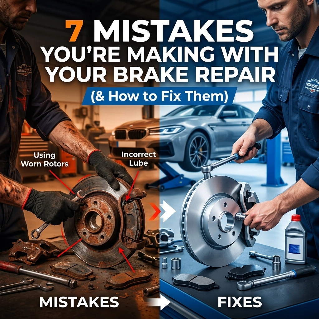 7 Mistakes You’re Making with Your Brake Repair (and How to Fix Them)